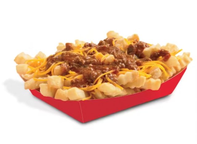 Del Taco chili cheese fries