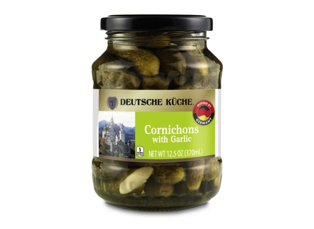 Garlic or Chili Cornichons