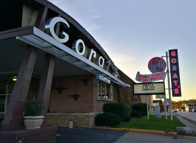 Gorats steakhouse exterior