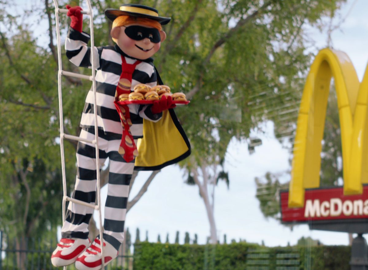McDonald's Hamburglar mascot