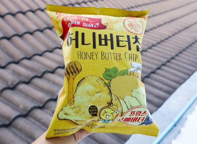 Honey butter Korean Snack.