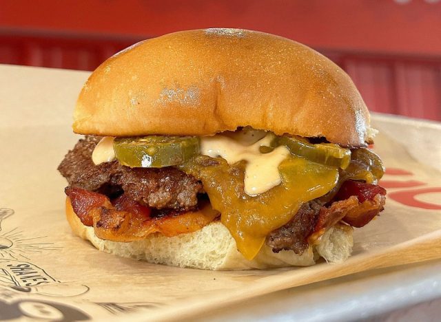 mooyah Hot Bacon Jam Burger