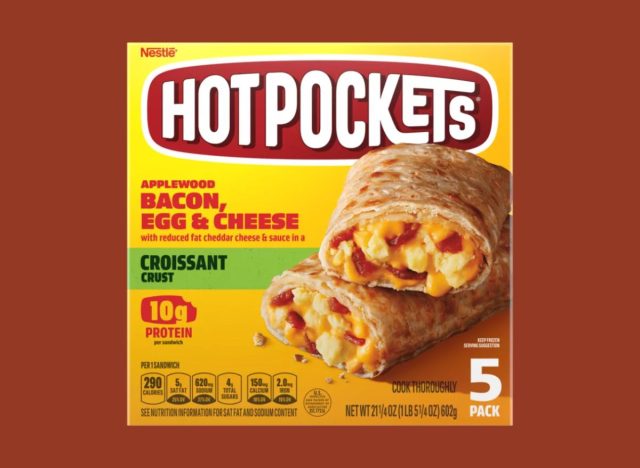 Hot Pockets Applewood Bacon, Egg & Cheese