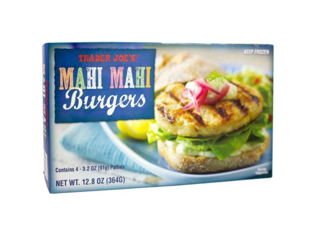 Mahi Mahi Burgers Trader Joe's