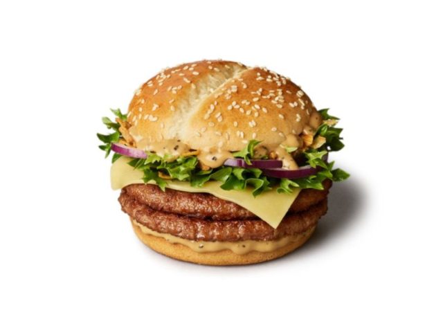 McDonald's Steakhouse Stack burger