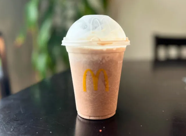 McDonalds chocolate milkshake