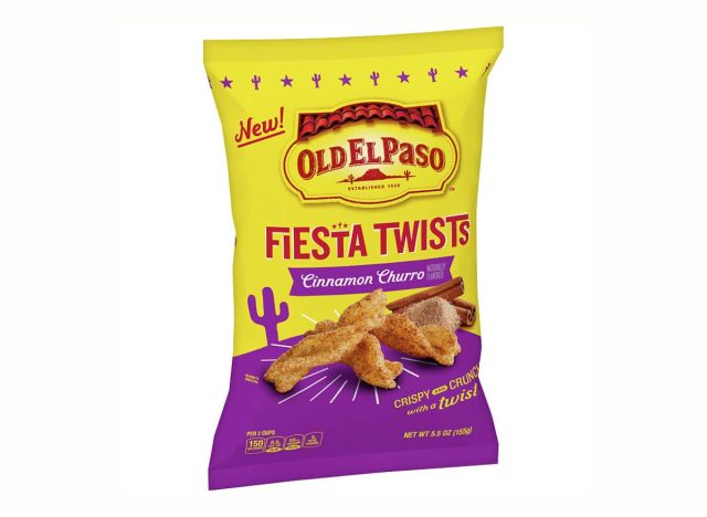 Old El Paso Fiesta Twists, Cinnamon Churro, Crispy Corn Snacks