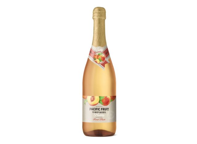 Pacific Fruit Vineyards Bubbly Sweet Peach wine