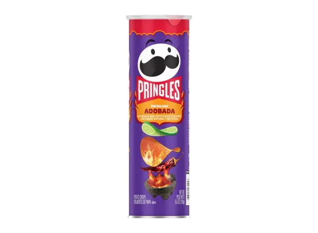 can of Pringles Adobada chips