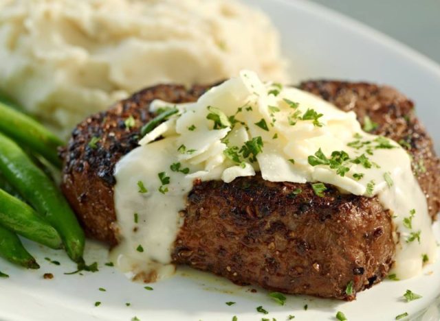 Ruby Tuesday Asiago Peppercorn Sirloin