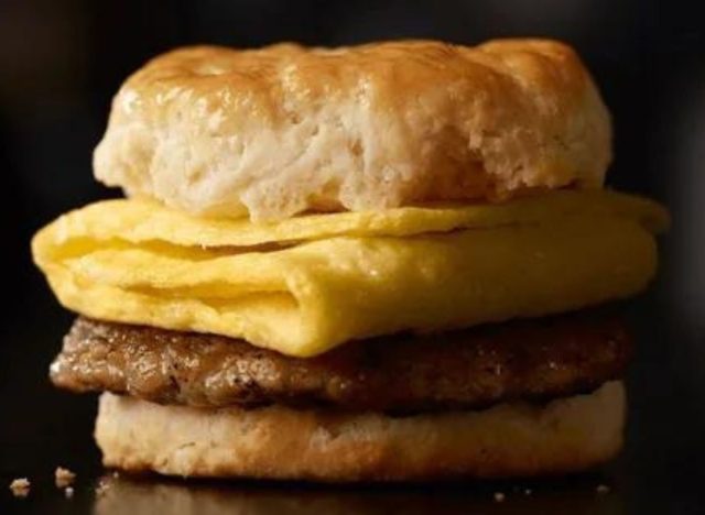 Sausage, Egg, and Cheese Biscuit