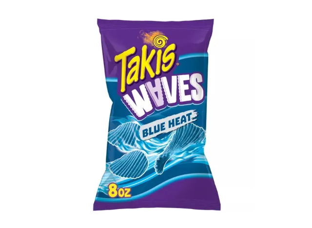 bag of Takis Blue Heat Waves