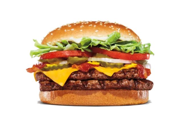 Texas Double Whopper from Burger King