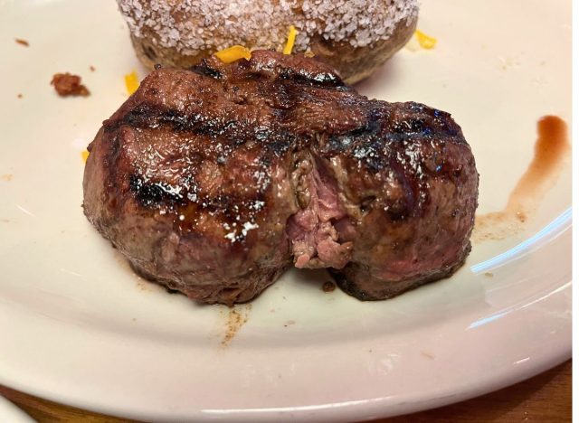 Texas Roadhouse dallas filet