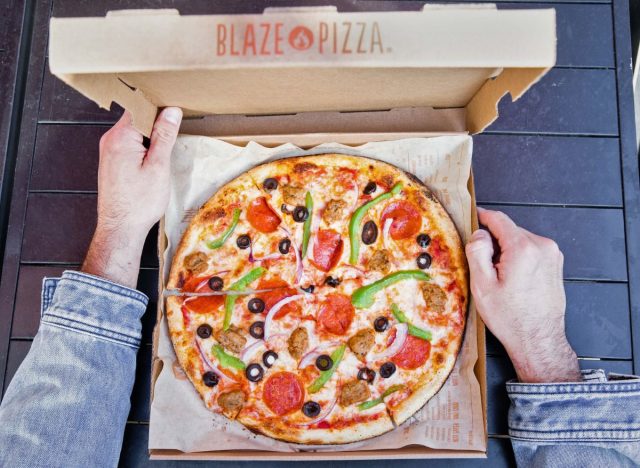 blaze pizza box