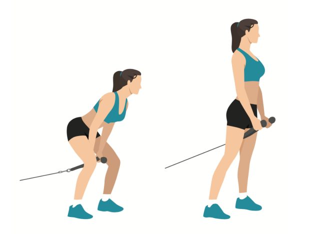 illustration of cable pull-through