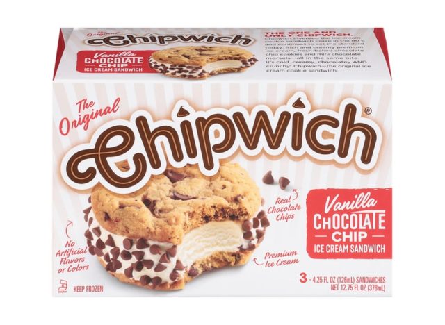 chipwich ice cream sandwich box