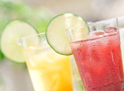colorful drinks