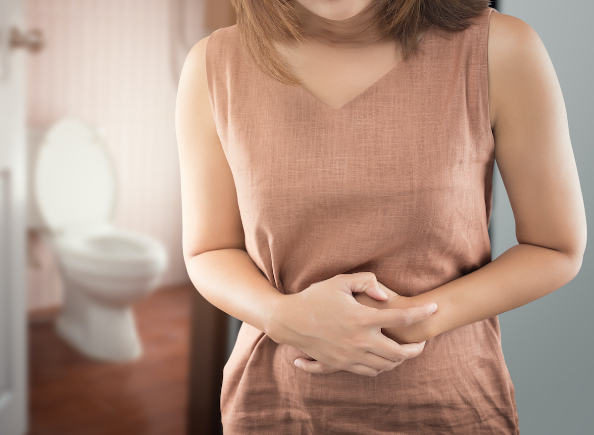 woman constipation concept, habits that make you constipated
