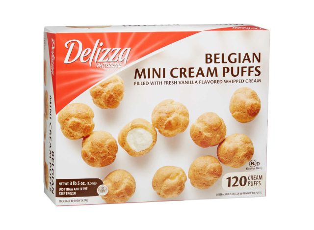 delizza patesserie belgian mini cream puffs