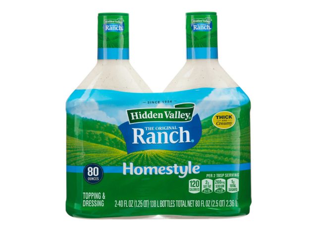 hidden valley ranch dressing 2-count pack