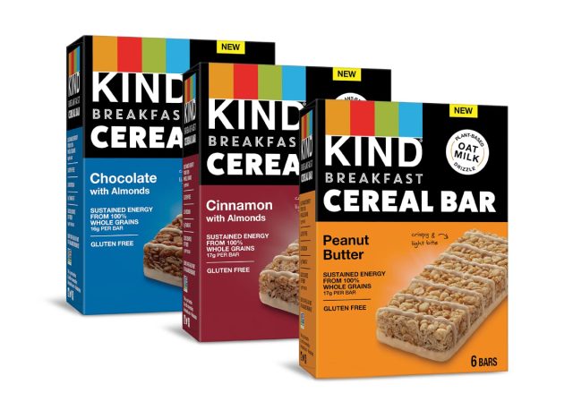 kind breakfast cereal bars