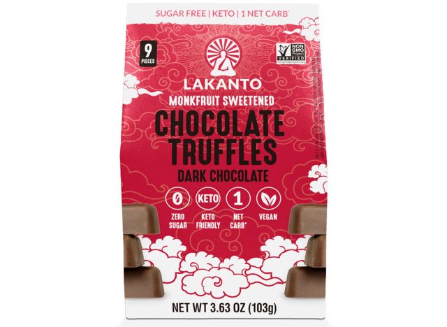lakanto chocolate truffles