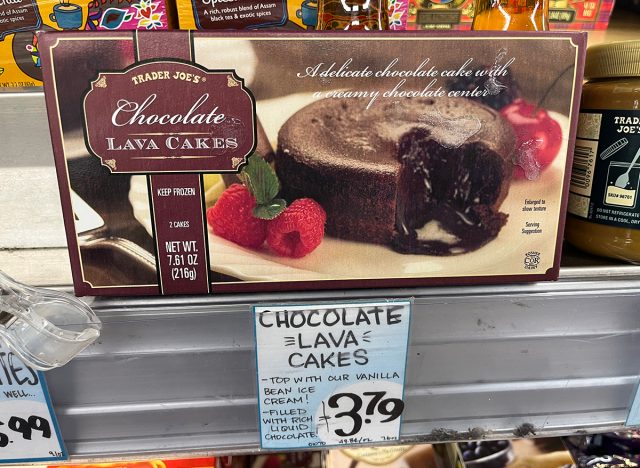 Trader Joe's chocolate lava cakes