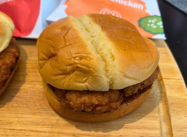 mcdonalds classic chicken sandwich mccrispy