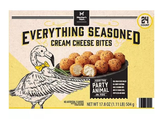 member's mark everything seasoned cream cheese bites