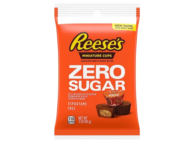reeses zero sugar peanut butter cups