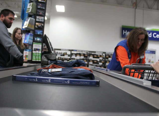 sam's club checkout line