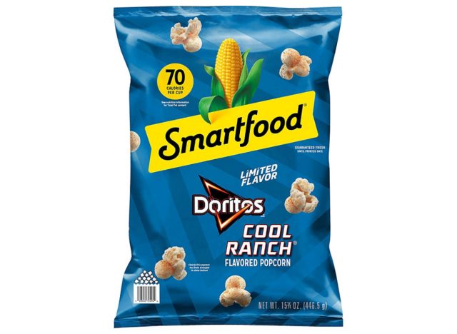 smartfood doritos cool ranch flavored popcorn