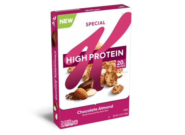 special k high protein chocolate almond cereal