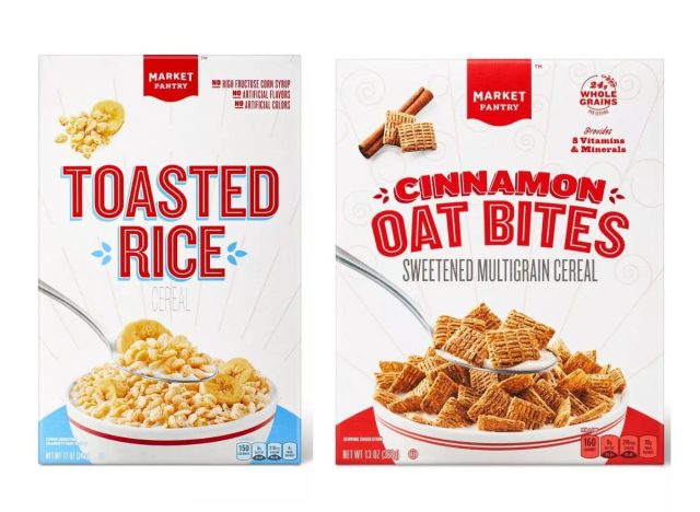 target market pantry cereals