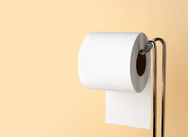 toilet paper bathroom concept