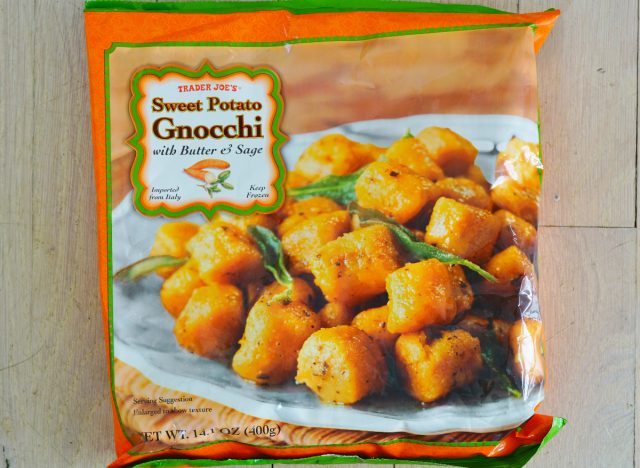 trader joe's sweet potato gnocchi