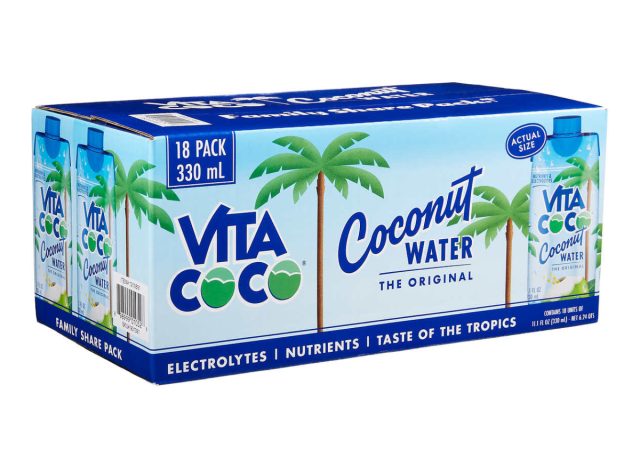 vita coco coconut water 18-pack box