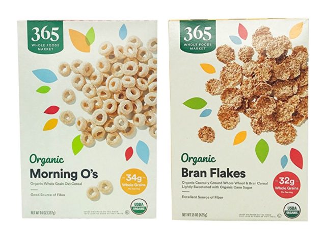 whole foods 365 cereals