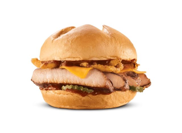 Arby's Bourbon BBQ Country Style Rib Sandwich