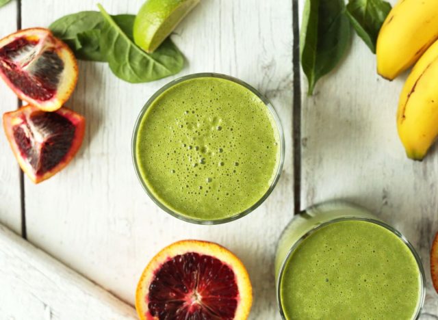 Blood Orange Green Smoothie