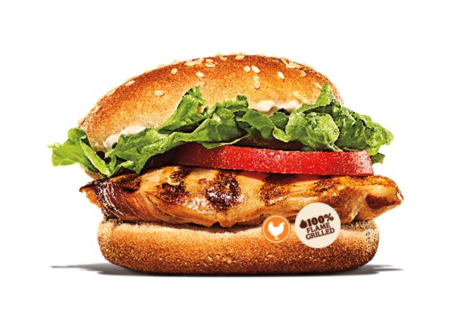 Burger king chicken sandwich