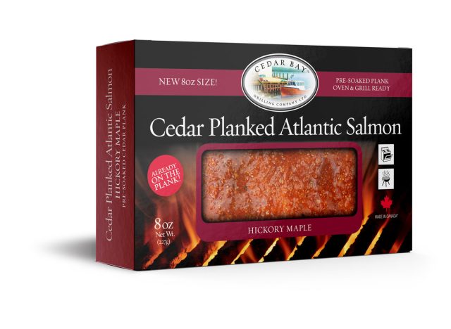 Cedar Bay Cedar Plank Salmon with Hickory Maple Glaze