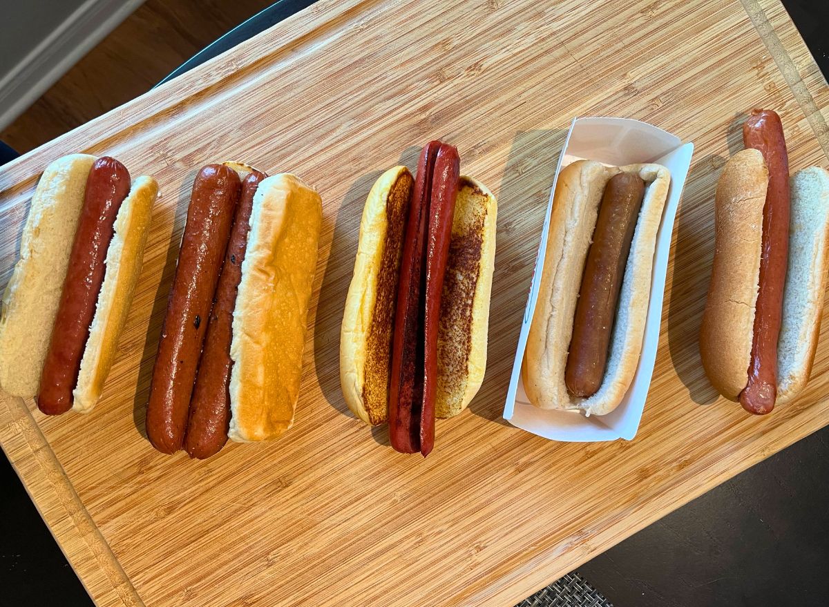 Fast food hot dog taste test