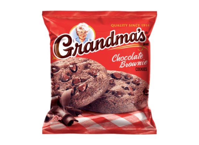 bag of Grandma's Chocolate Cookies on a white background