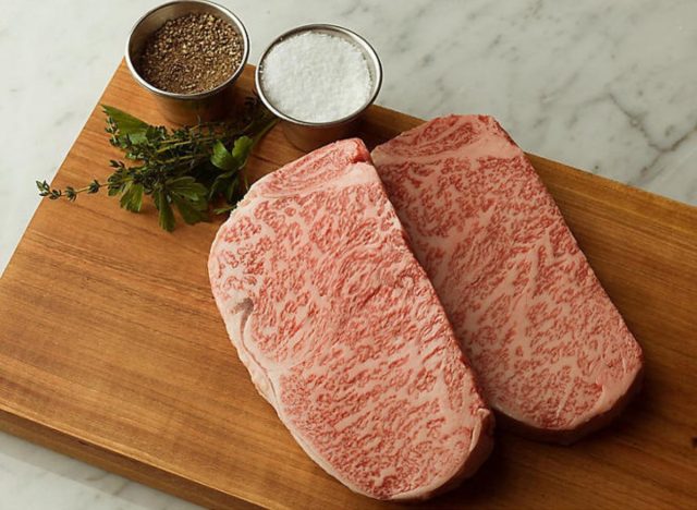 Japanese A5 Wagyu Striploin Steak sams club