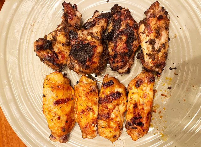 Marinated chicken wings