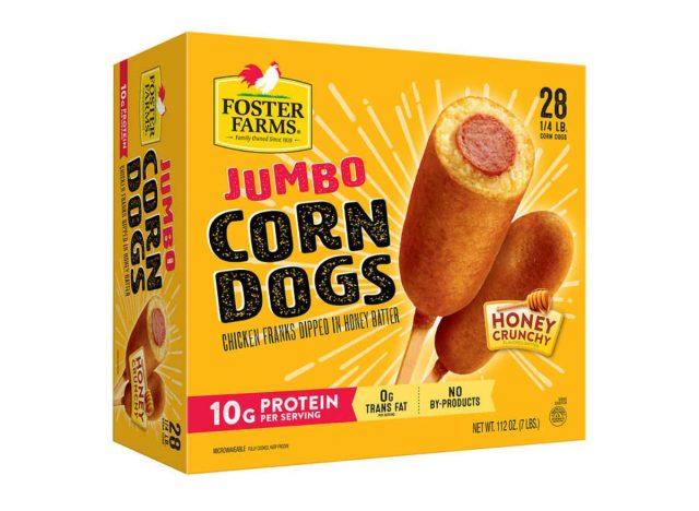 Jumbo corn dogs