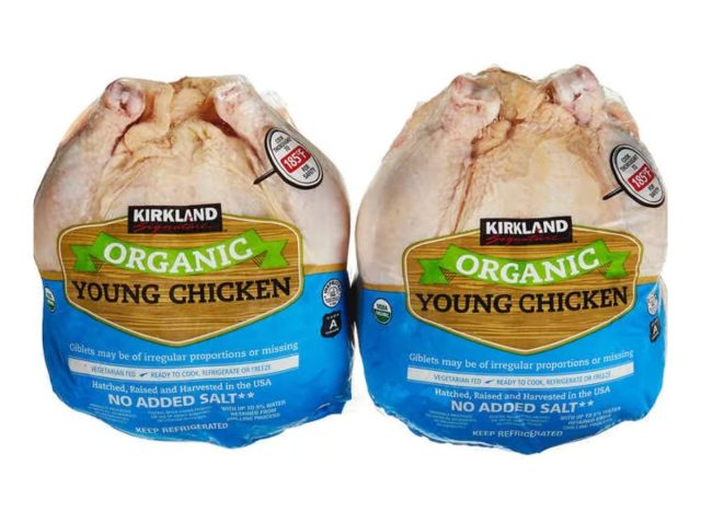 Kirkland Signature Organic Young Chicken Whole Fryers