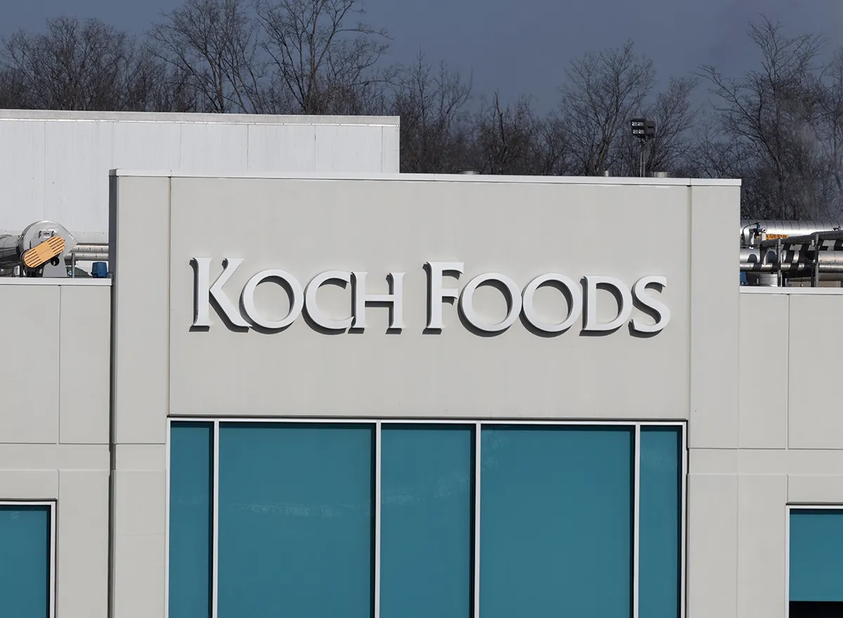 Koch Foods poultry processing plant. Koch Foods is a supplier for Burger King, Kroger and Walmart.